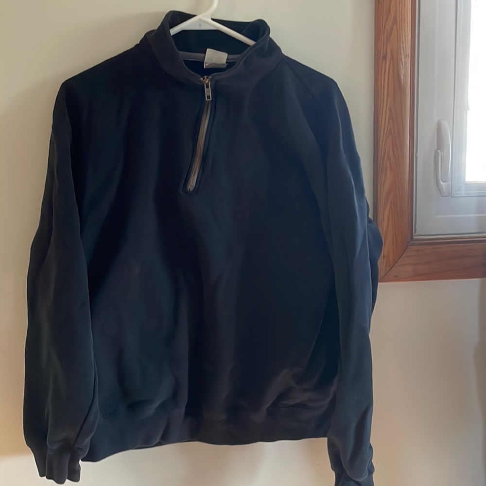 Black 3/4 zip